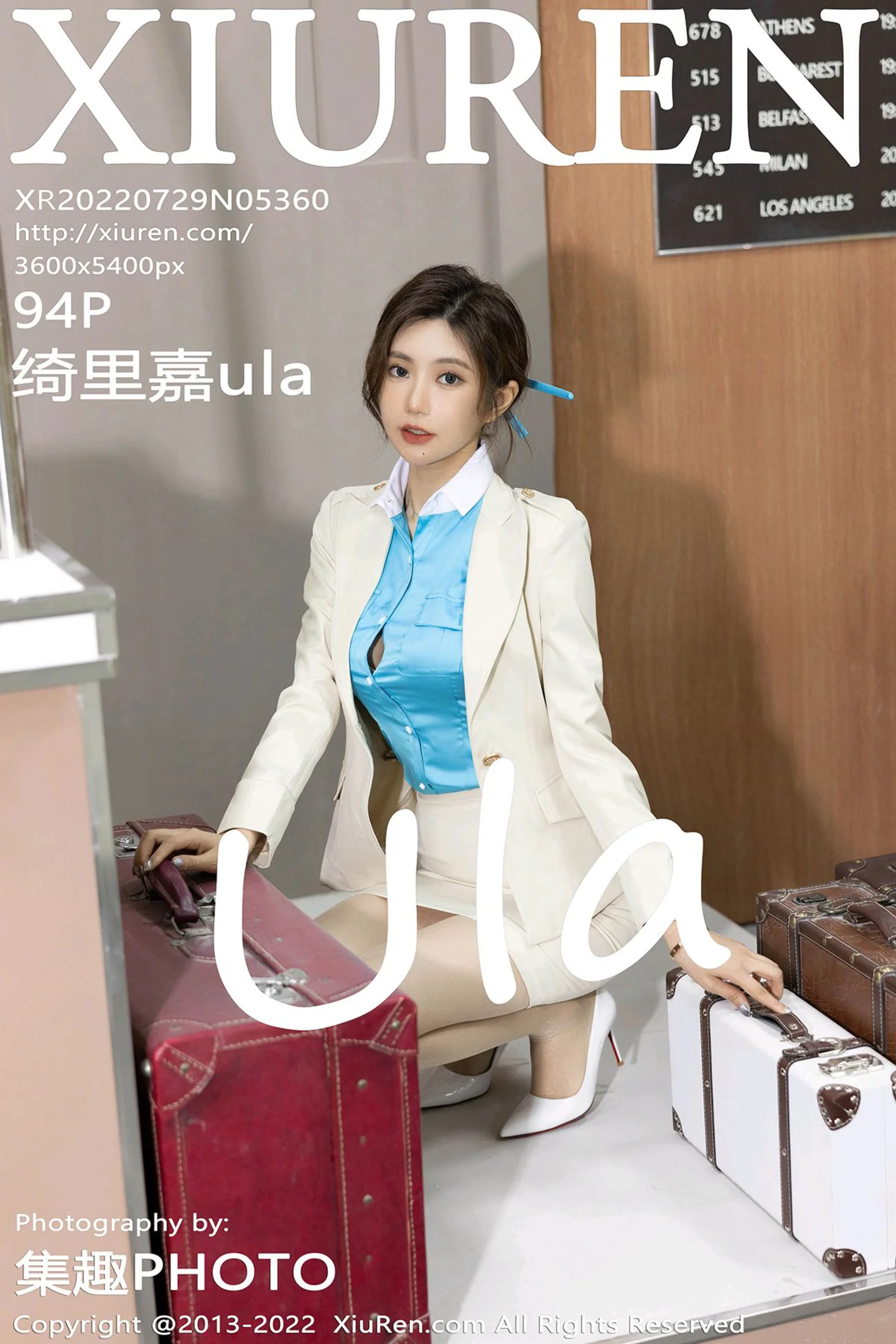 [XiuRen秀人网]No.5360_女神绮里嘉ula心愿旅拍商务助理服性感短裙下超薄肉丝诱惑写真94P-秀人网 - XiuRen.Space